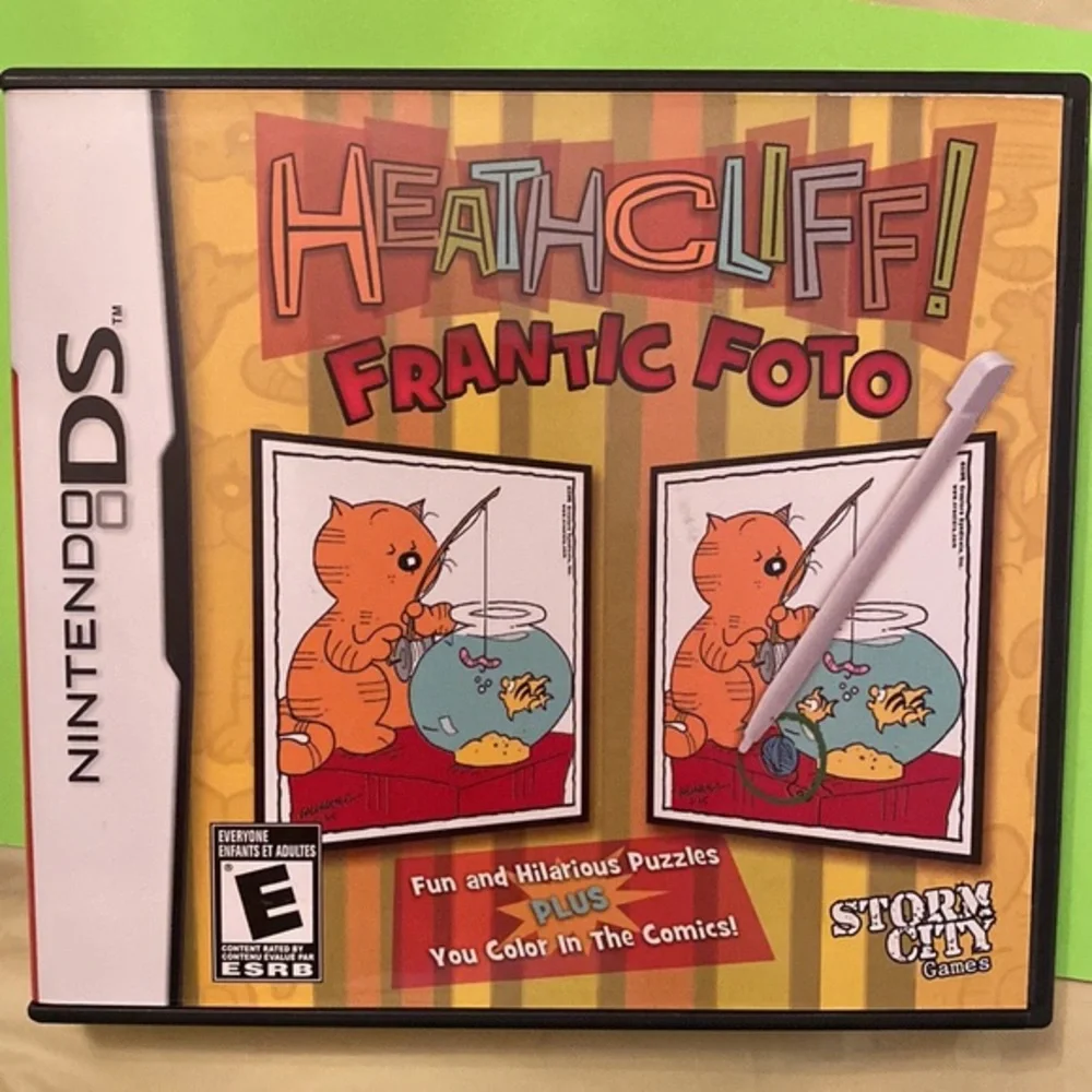 Nintendo DS game - Heathcliff Frantic Foto